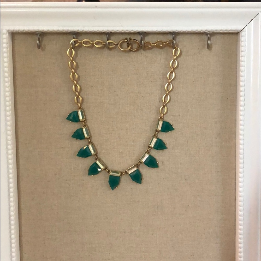 Emerald Green Statement Necklace